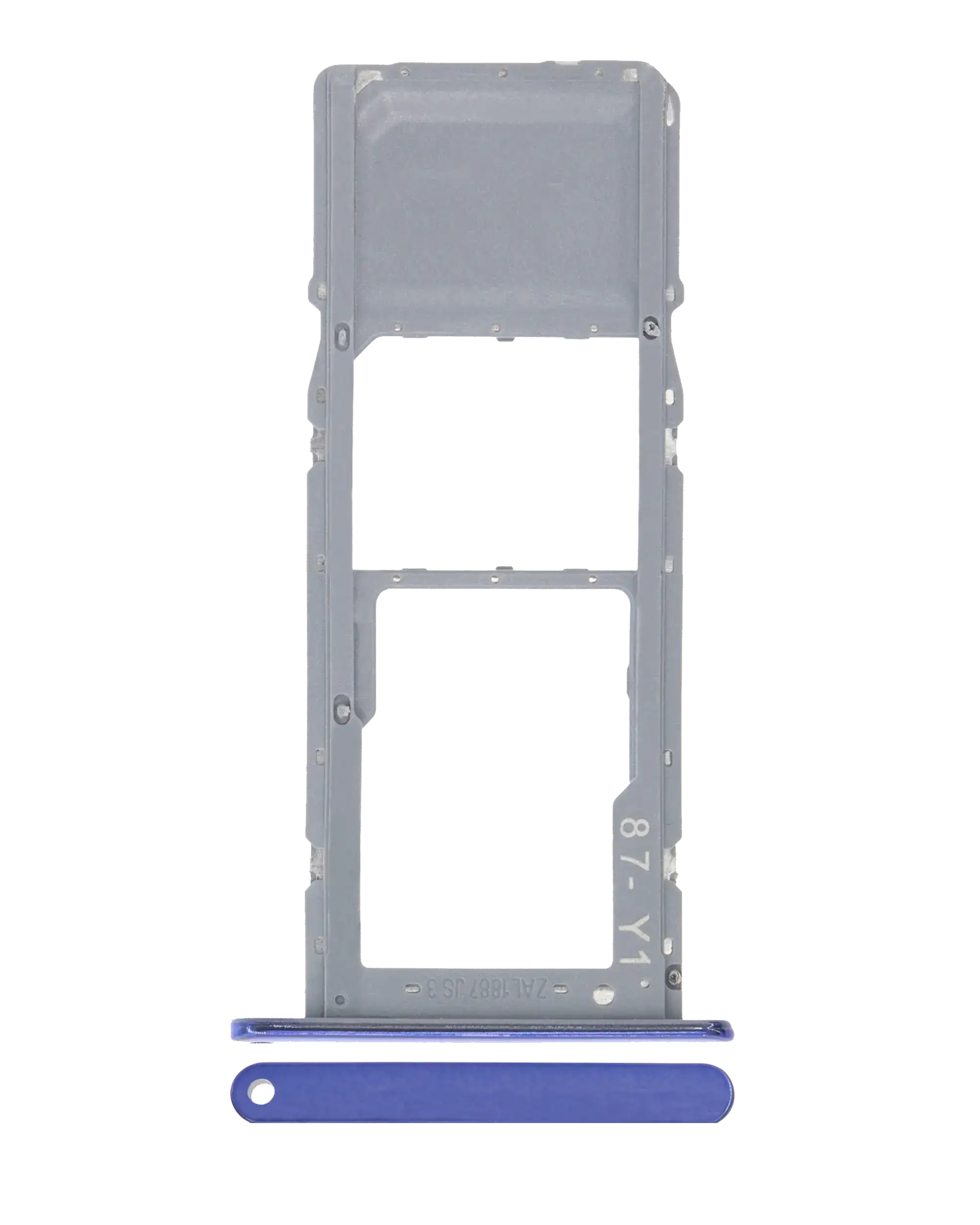 Einzelner SIM-Karten-Tray für LG K42 (2020) / K52 (2020) (Blau)