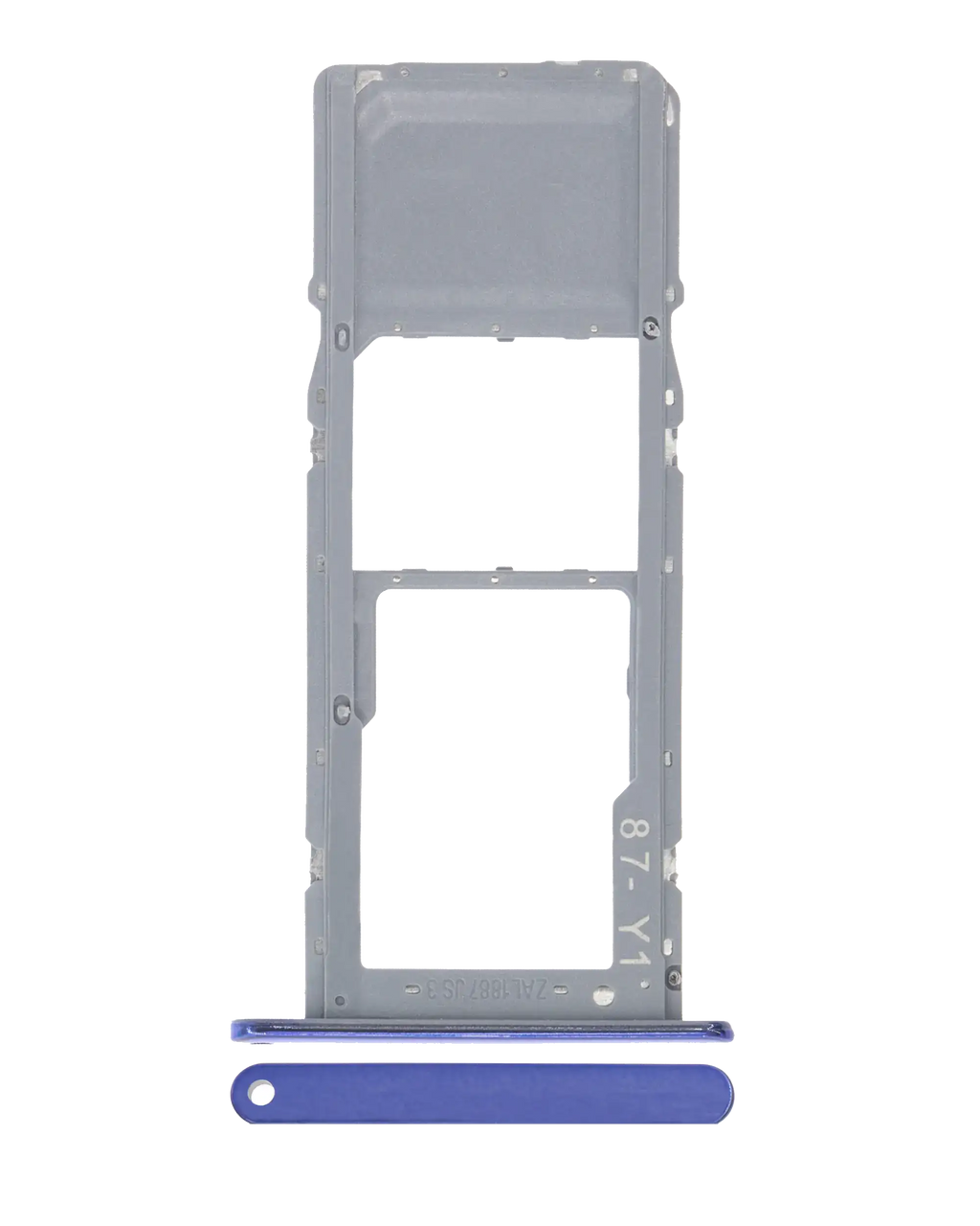 Single SIM Card Tray for LG K42 (2020) / K52 (2020) (Blue)