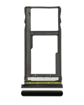 SIM-Kartenfach für Motorola One Vision/P50 Schwarz (A)