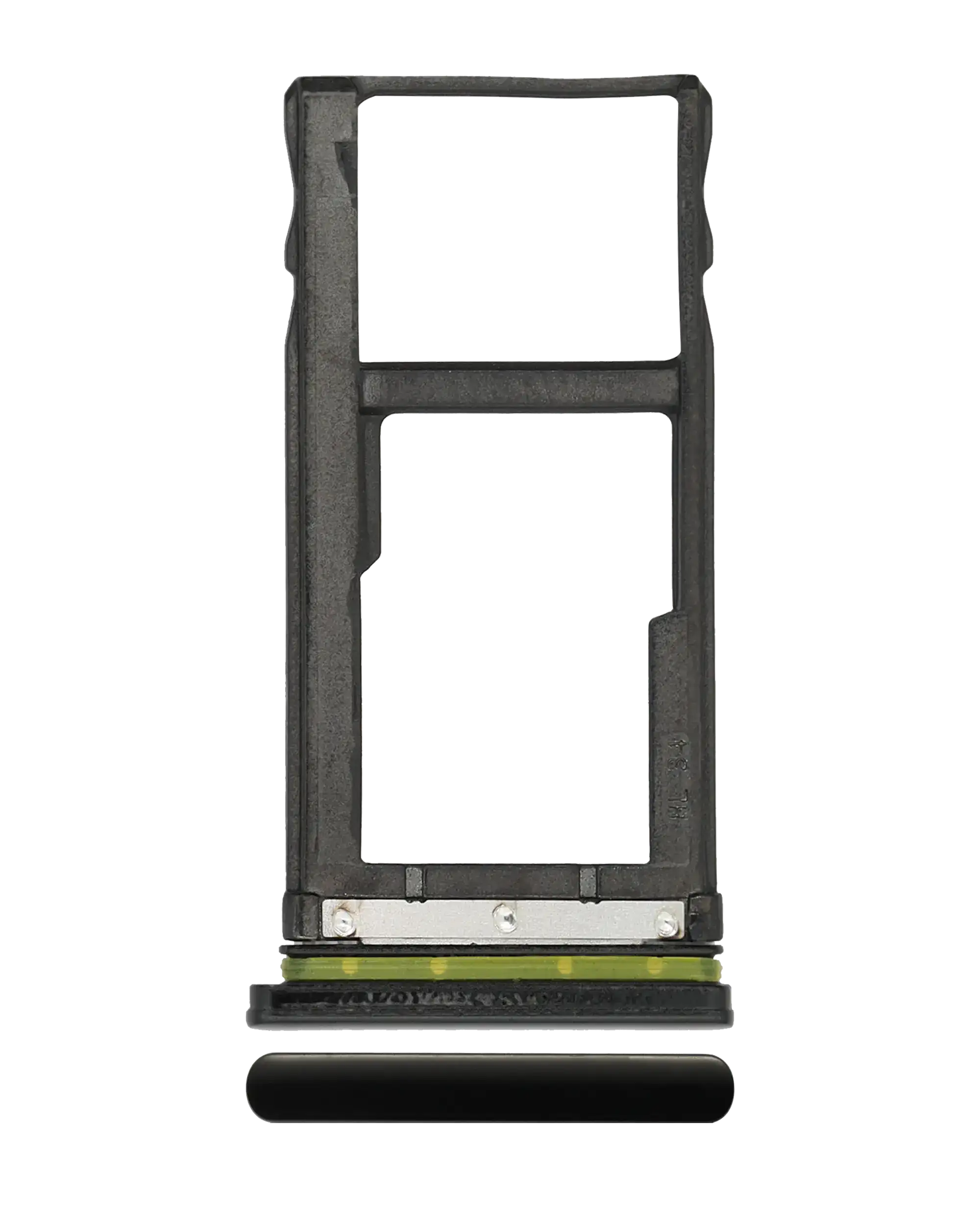Single SIM Card Tray for Motorola One Vision (XT1970 / 2019) / P50 (XT1970 / 2019) (Black)