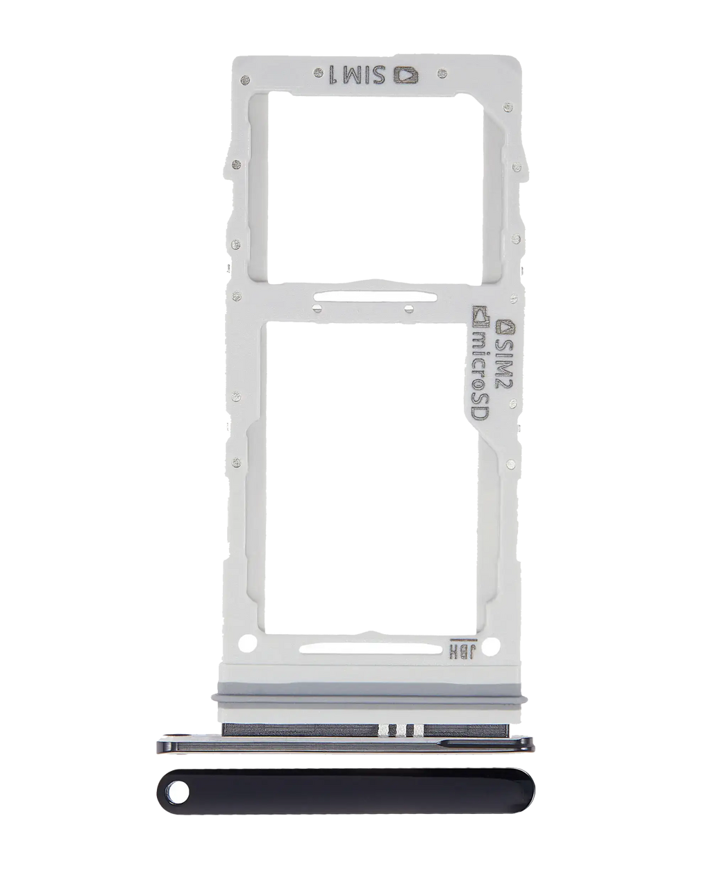 Dual SIM Card Tray for Samsung Galaxy A71 5G (A716 / 2020) (Prism Cube Black)