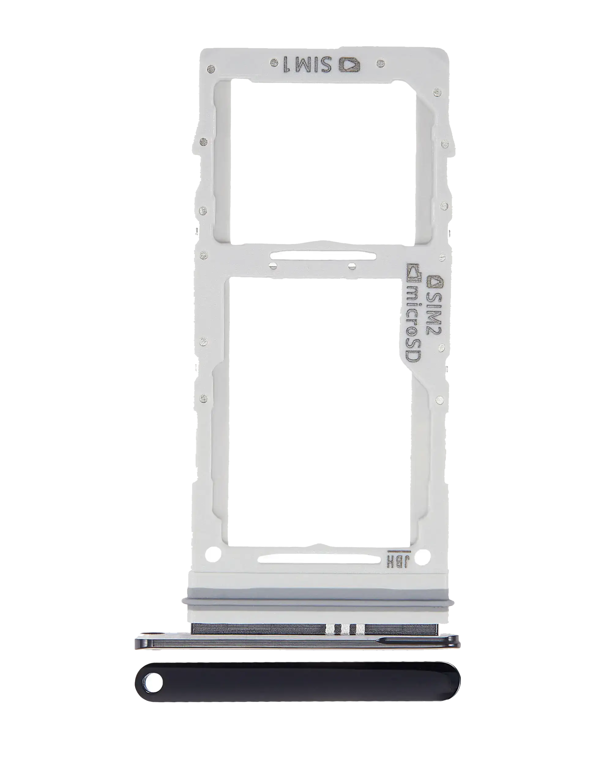 Dual SIM Card Tray for Samsung Galaxy A71 5G (A716 / 2020) (Prism Cube Black)