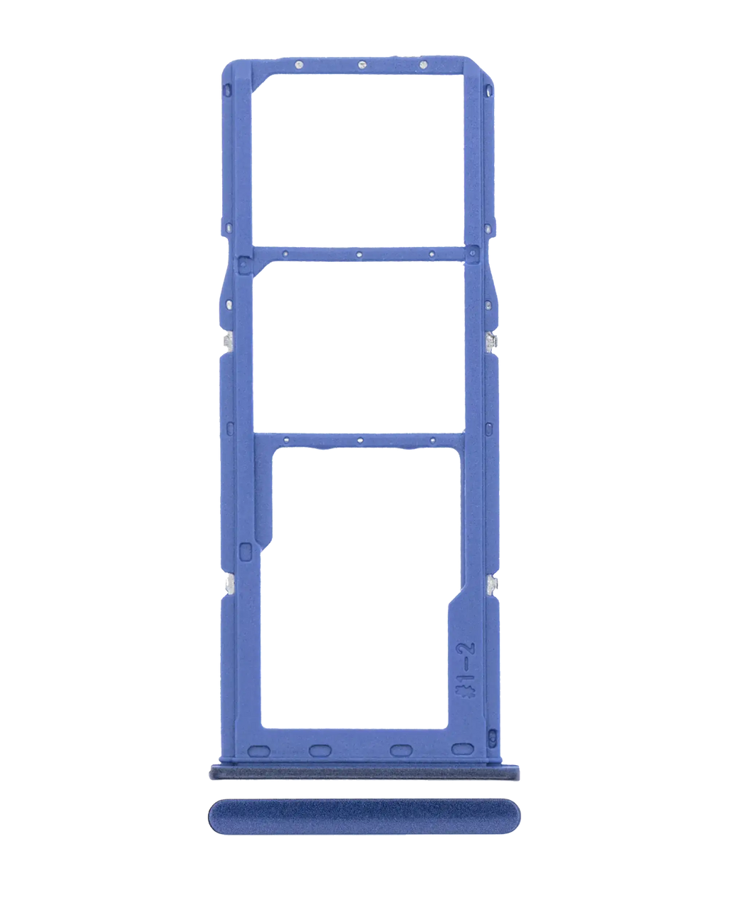 Dual SIM Card Tray for Samsung Galaxy A21S (A217 / 2020) Blue