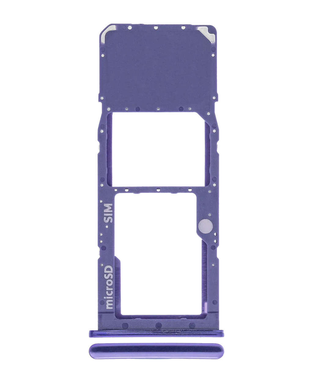 Single SIM card holder for Samsung Galaxy A50S (A507 / 2019) (Prism Crush Violet)