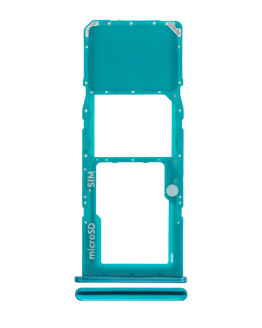 Single SIM card tray for Samsung Galaxy A50S (A507 / 2019) (Prism Crush Green)