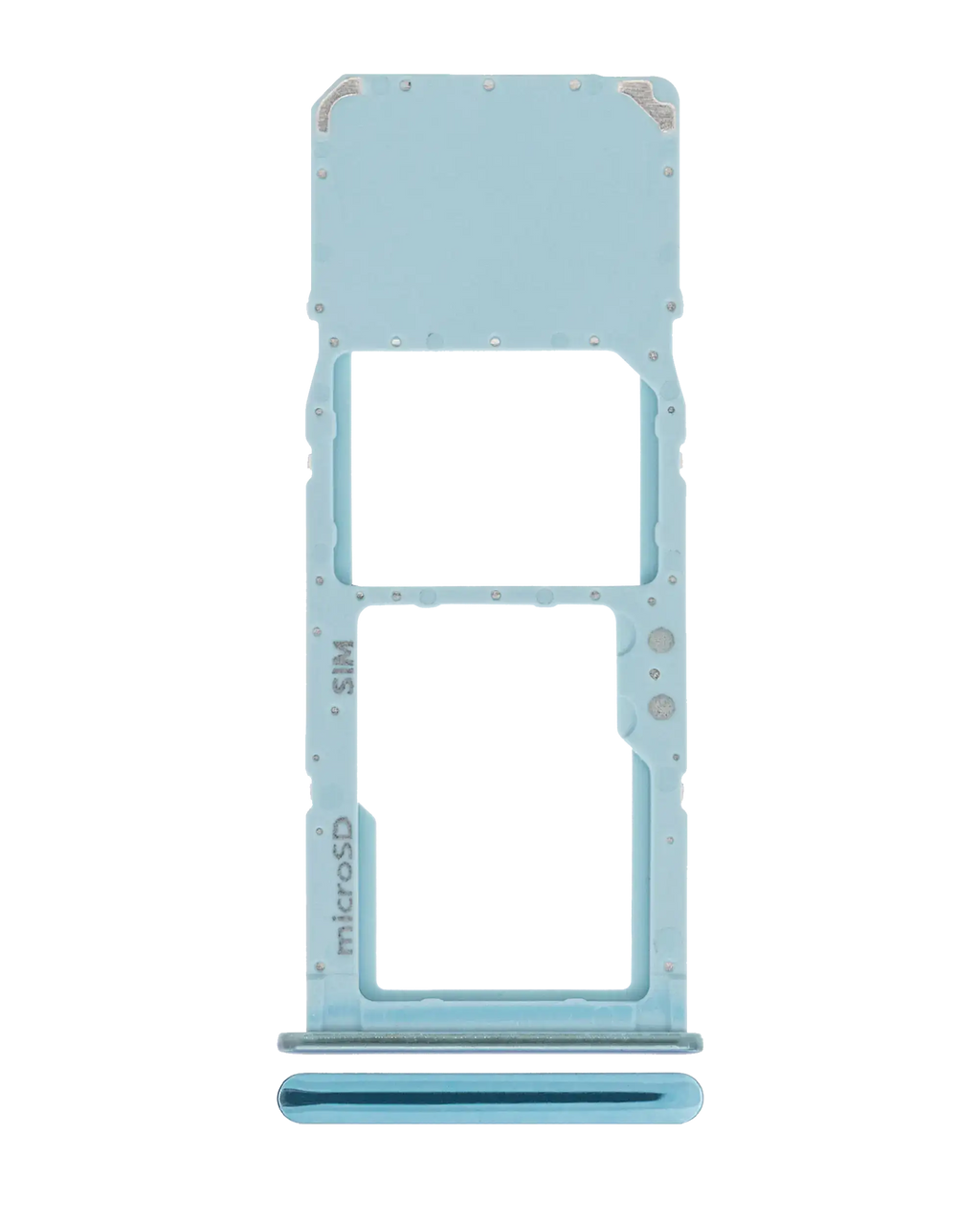 SIM-Kartenträger für Samsung Galaxy A51 4G Prism Crush Blue Qualität A