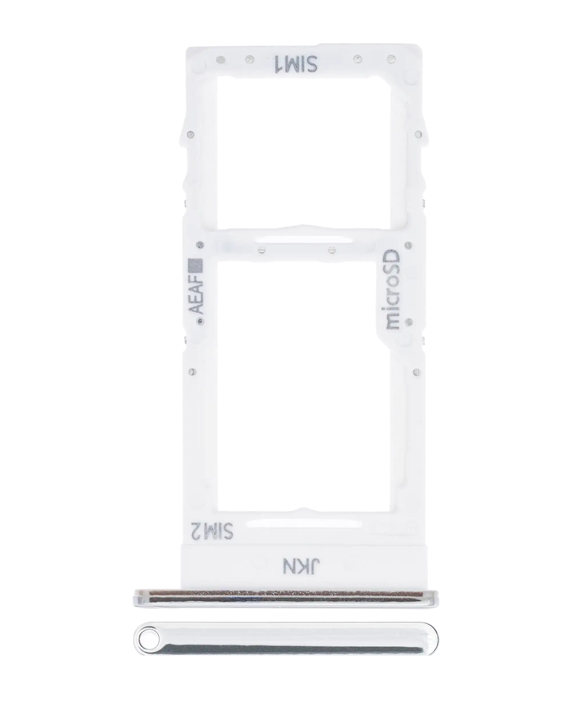 Dual SIM Card Tray for Samsung Galaxy A51 5G (A516 / 2020) (Prism Cube White)