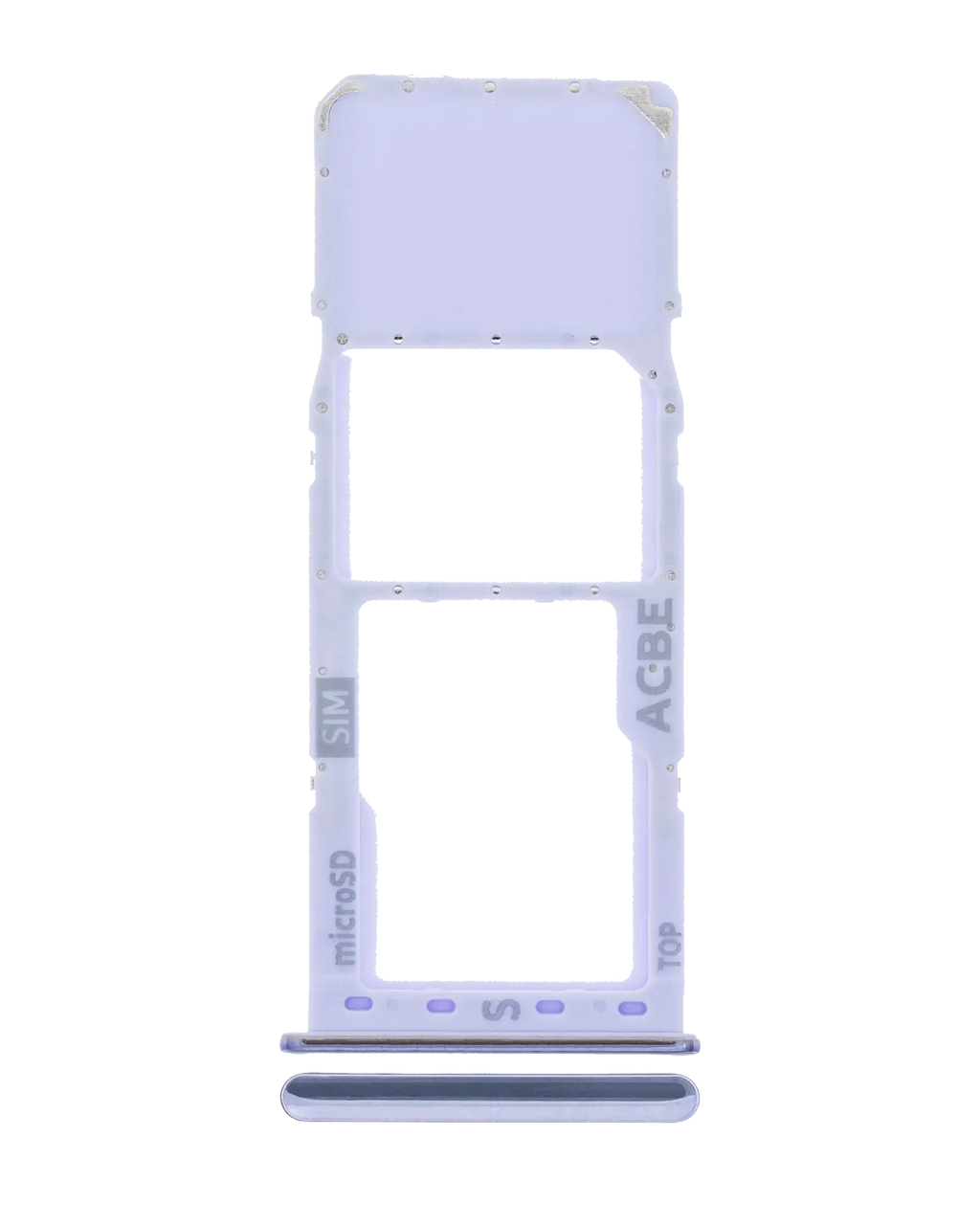 Single SIM Card Tray for Samsung Galaxy A32 (A325 / 2021) (Awesome Violet)