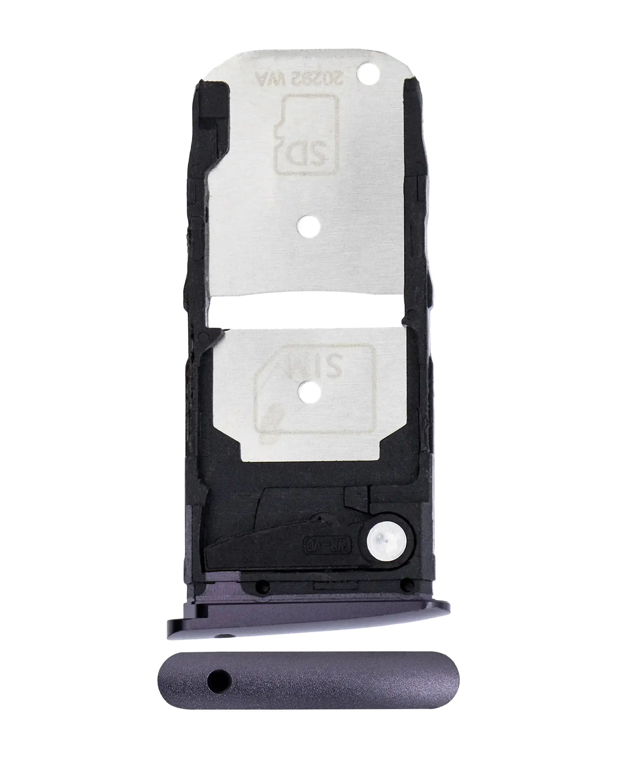 SIM-Kartenfach für Motorola Moto Z4 Play (2019) (Schwarz)