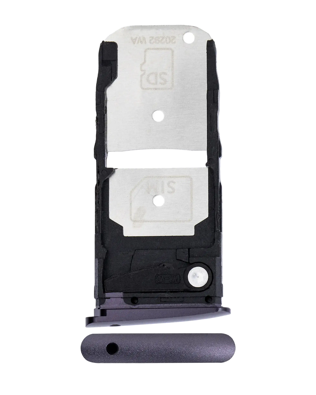 SIM-Kartenfach für Motorola Moto Z4 Play (2019) (Schwarz)