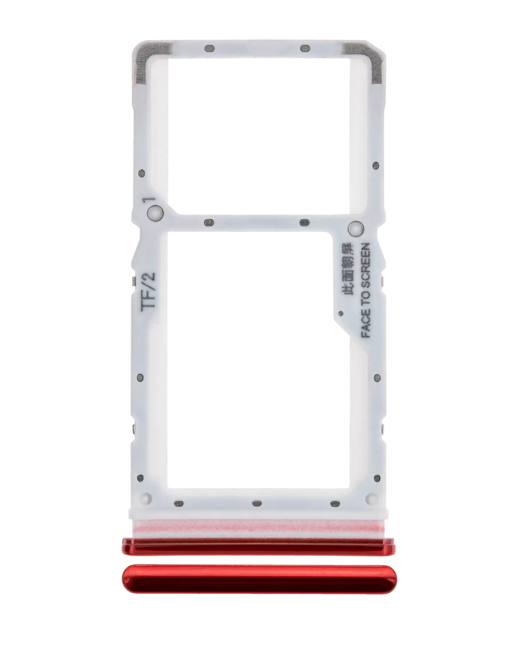 SIM-Kartenhalter für Xiaomi Redmi Note 8 Pro (Rot)