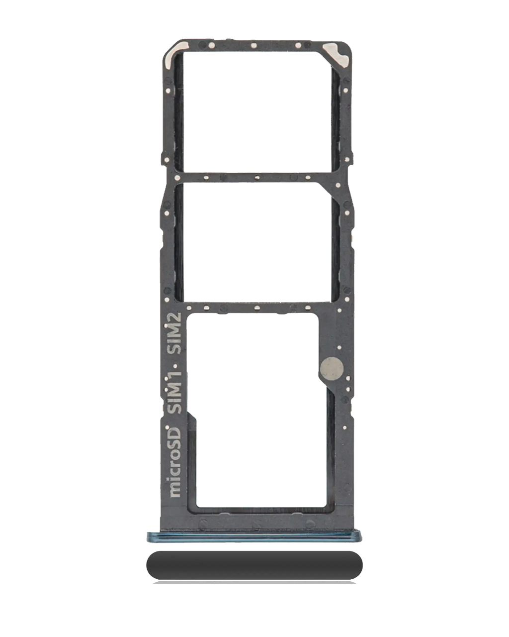 Dual SIM Card Tray for Samsung Galaxy A51 4G (A515 / 2019) (Prism Crush Black)