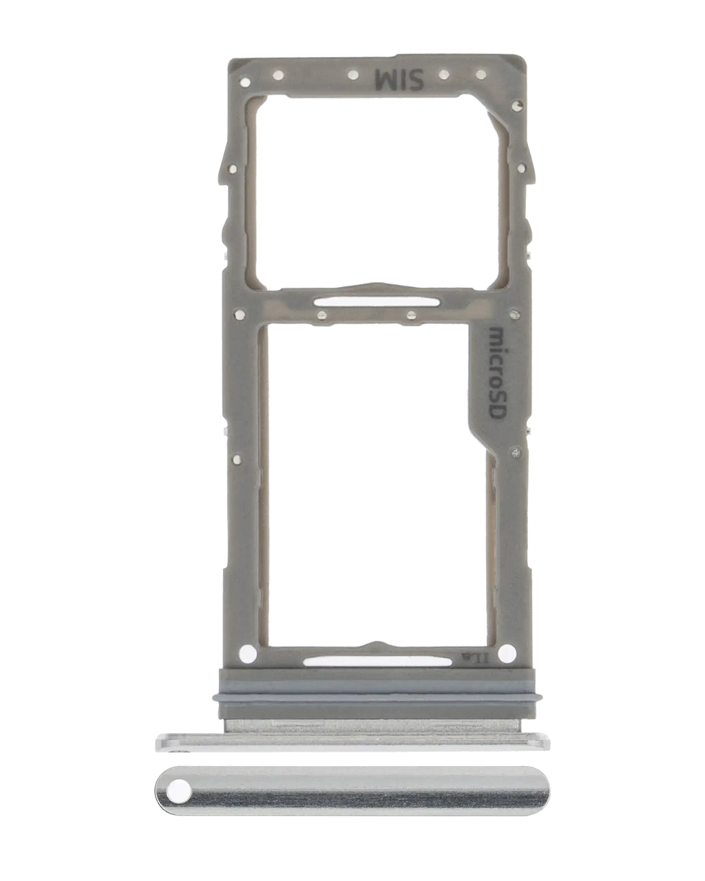 Einzelner SIM-Karten-Tray für Samsung Galaxy S10 Lite (Prism White)