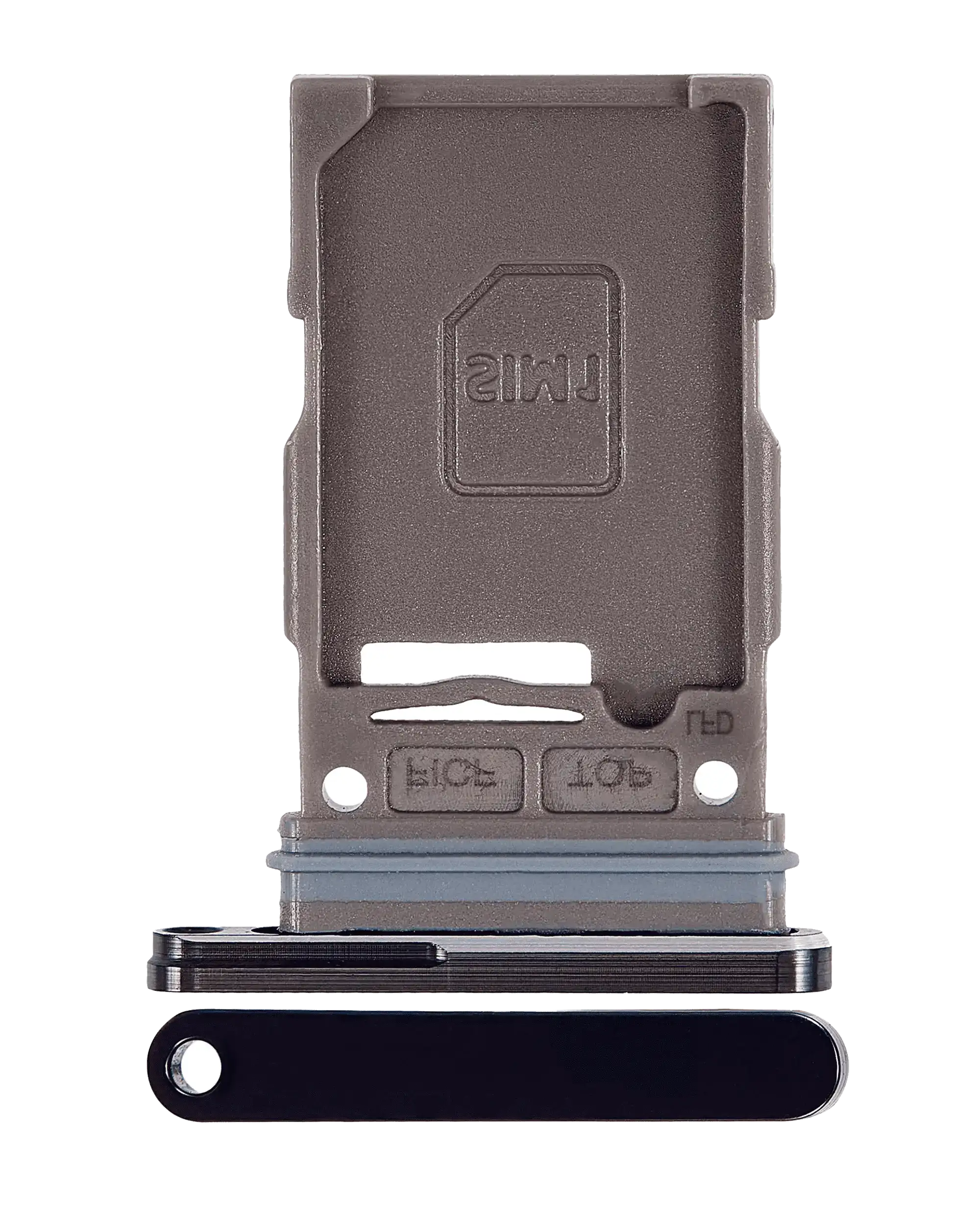 Single SIM Card Tray for Samsung Galaxy Z Fold 4 (F936) (Phantom Black)