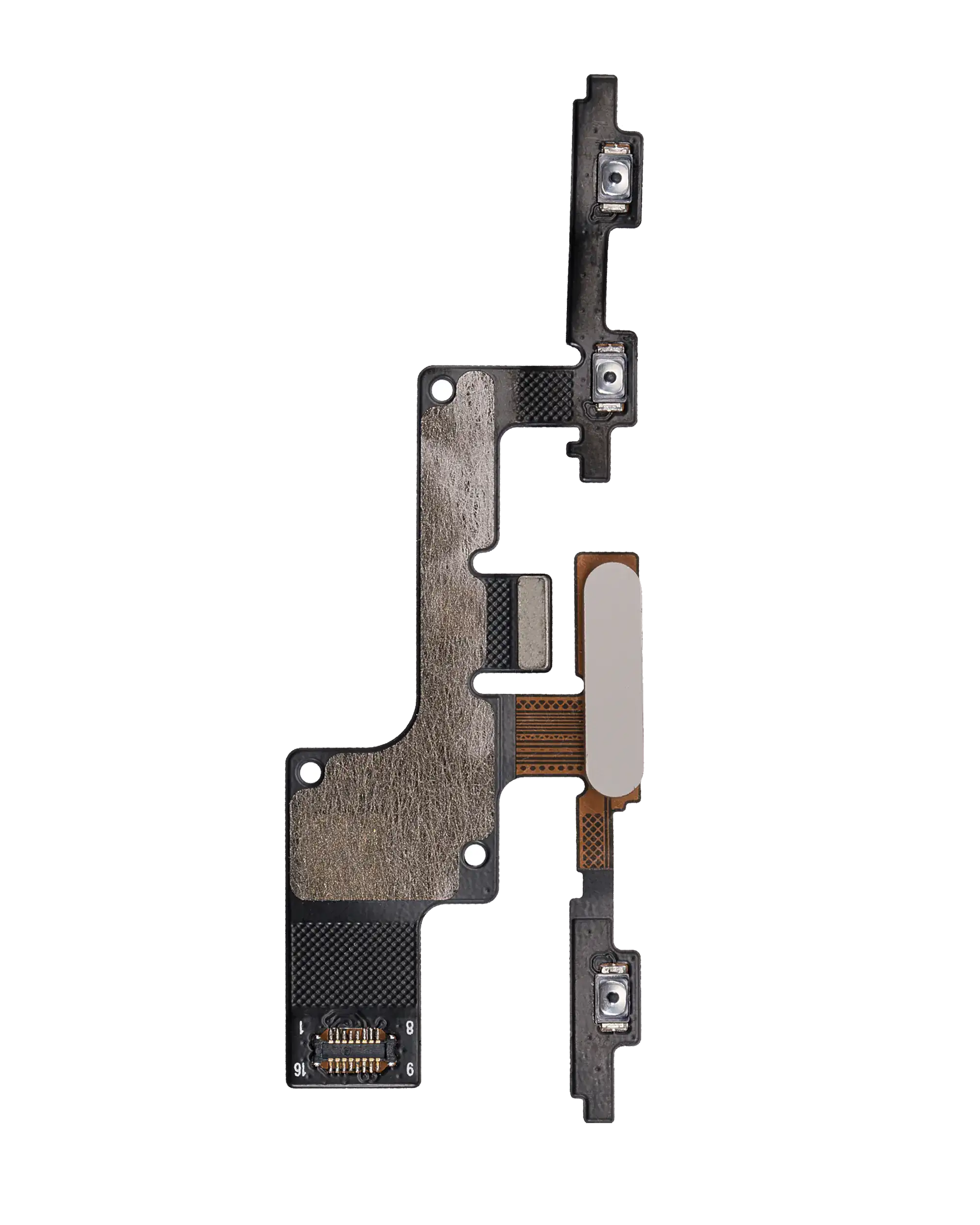 Flexkabel Fingerabdruck+Power/Volume Sony Xperia 10 Plus Silber Qualität A