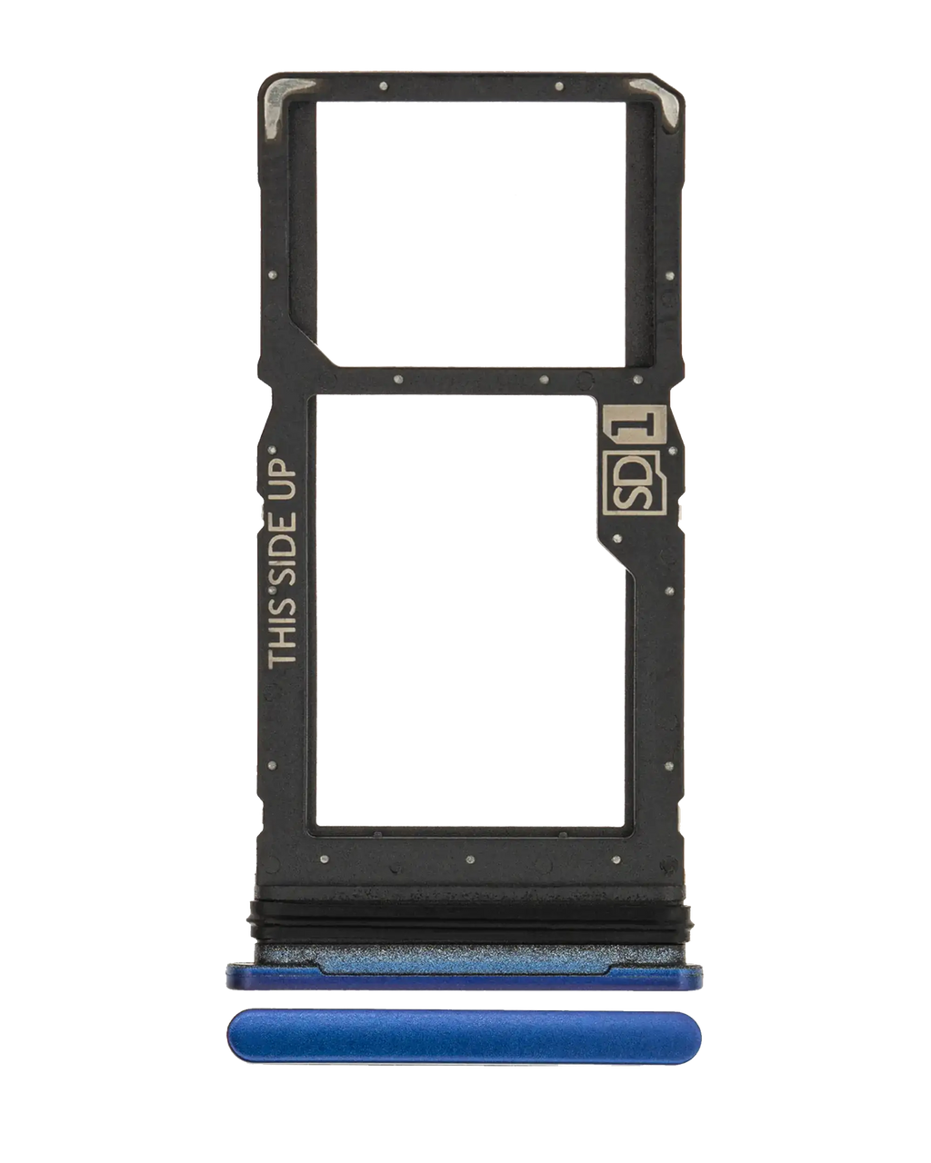 Single SIM Card Tray for Motorola Moto One 5G Ace (XT2113-1/2 / 2021) (Blue)