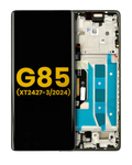 OLED-Display mit Rahmen für Motorola Moto G85 (XT2427-3 / 2024) (Refurbished) (Cobalt Blue)