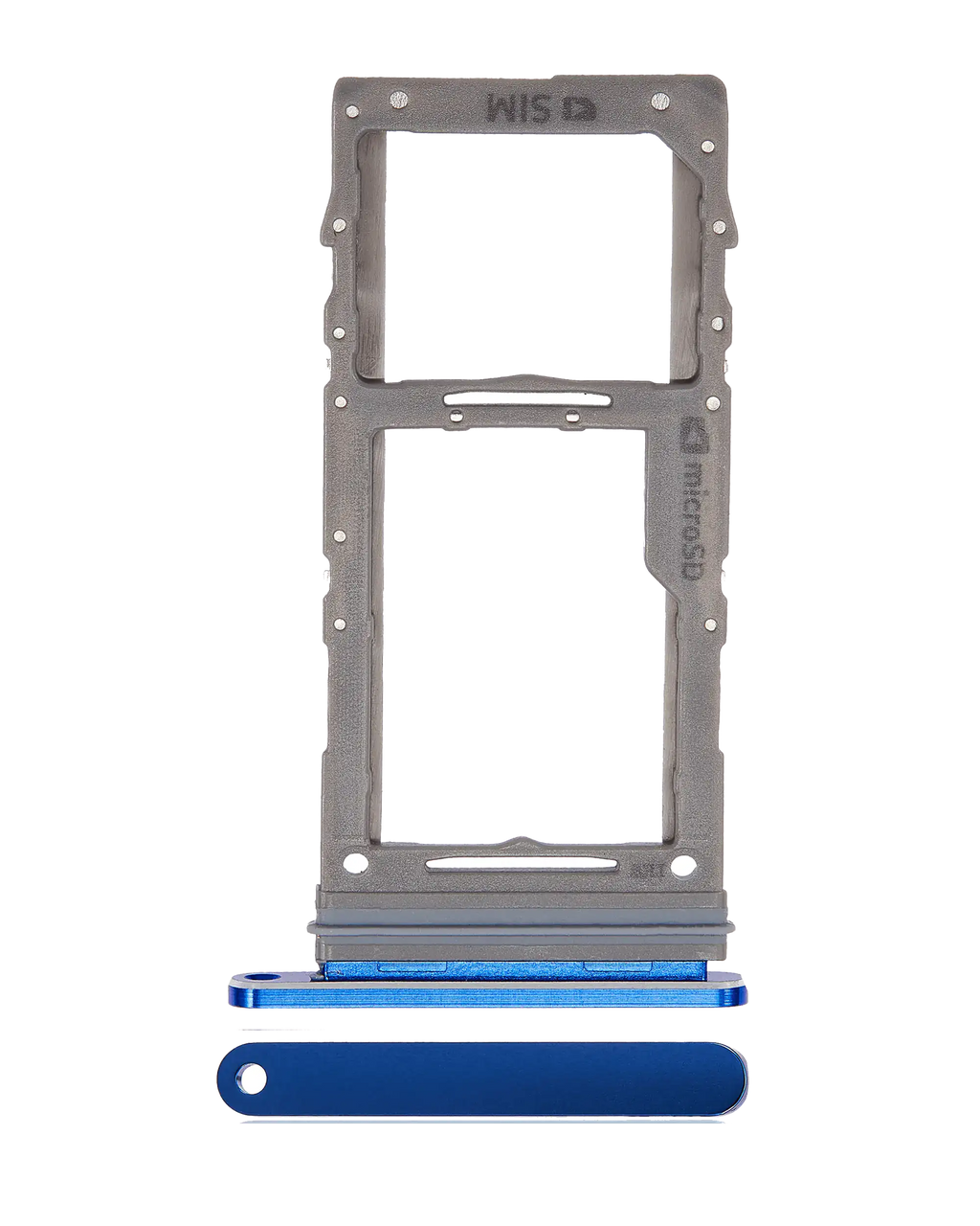Single SIM Card Tray for Samsung Galaxy Note 10 Plus / 5G (Aura Blue)