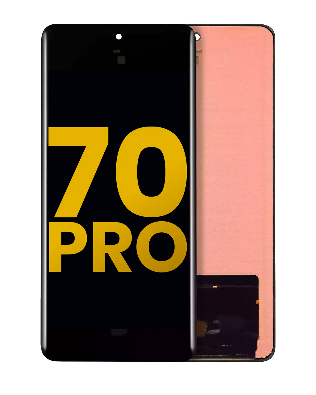 OLED-Display-Bausatz ohne Rahmen für Honor 70 Pro (Refurbished) (Alle Farben)