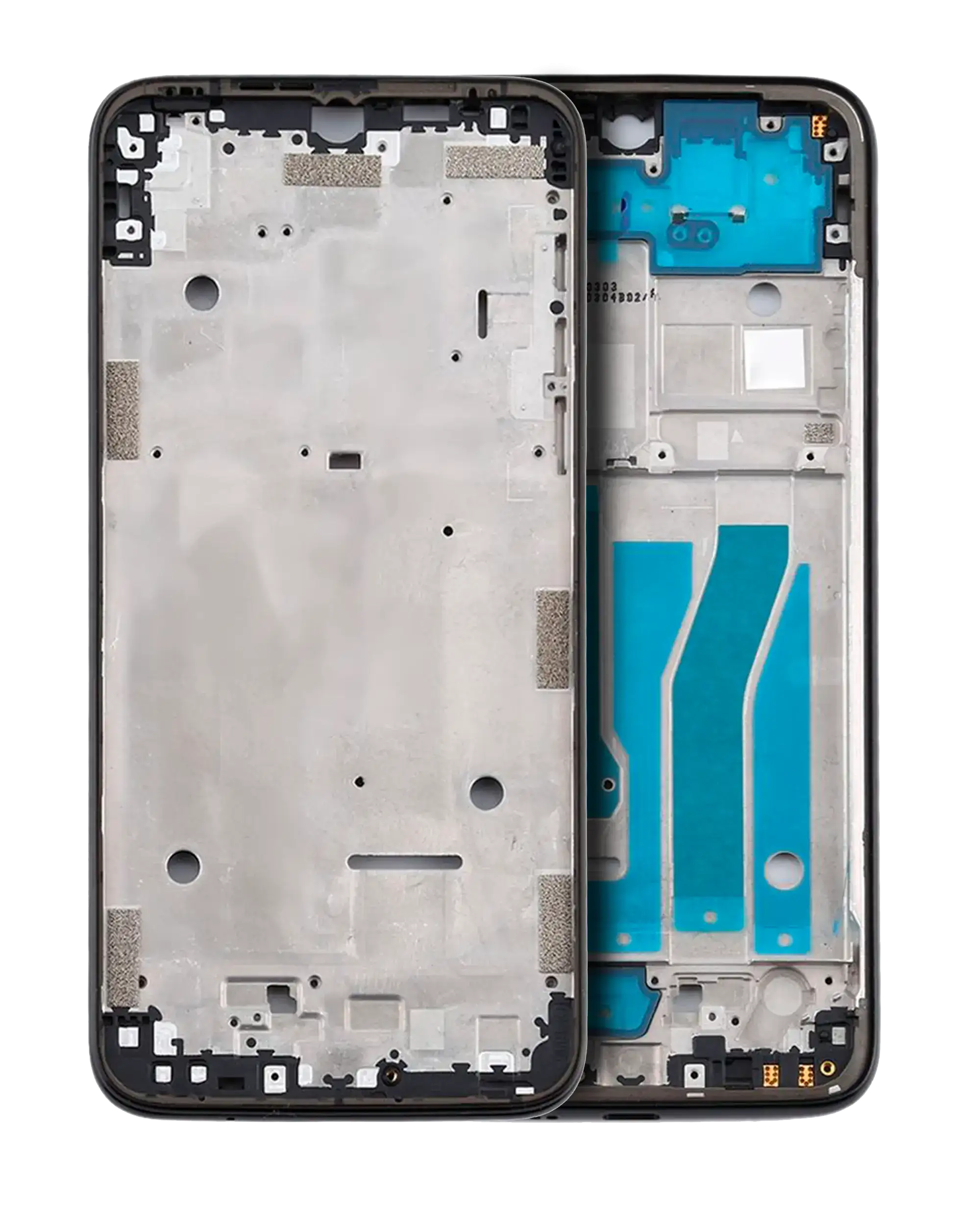 Midframe/Rahmen für Motorola Moto G8 Plus (XT2019 / 2019) (Schwarz)