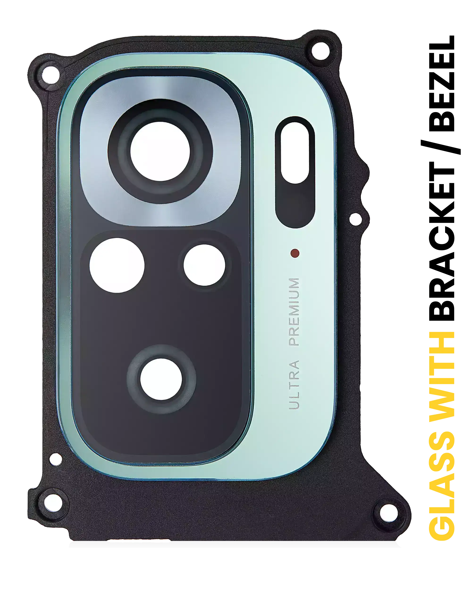 Rear Camera Lens with Holder/Bezel for Xiaomi Redmi Note 10S (Green)
