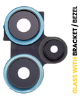 Rear Camera Lens with Holder/Frame for Xiaomi Redmi Note 12 Turbo / Poco F5 (Blue)