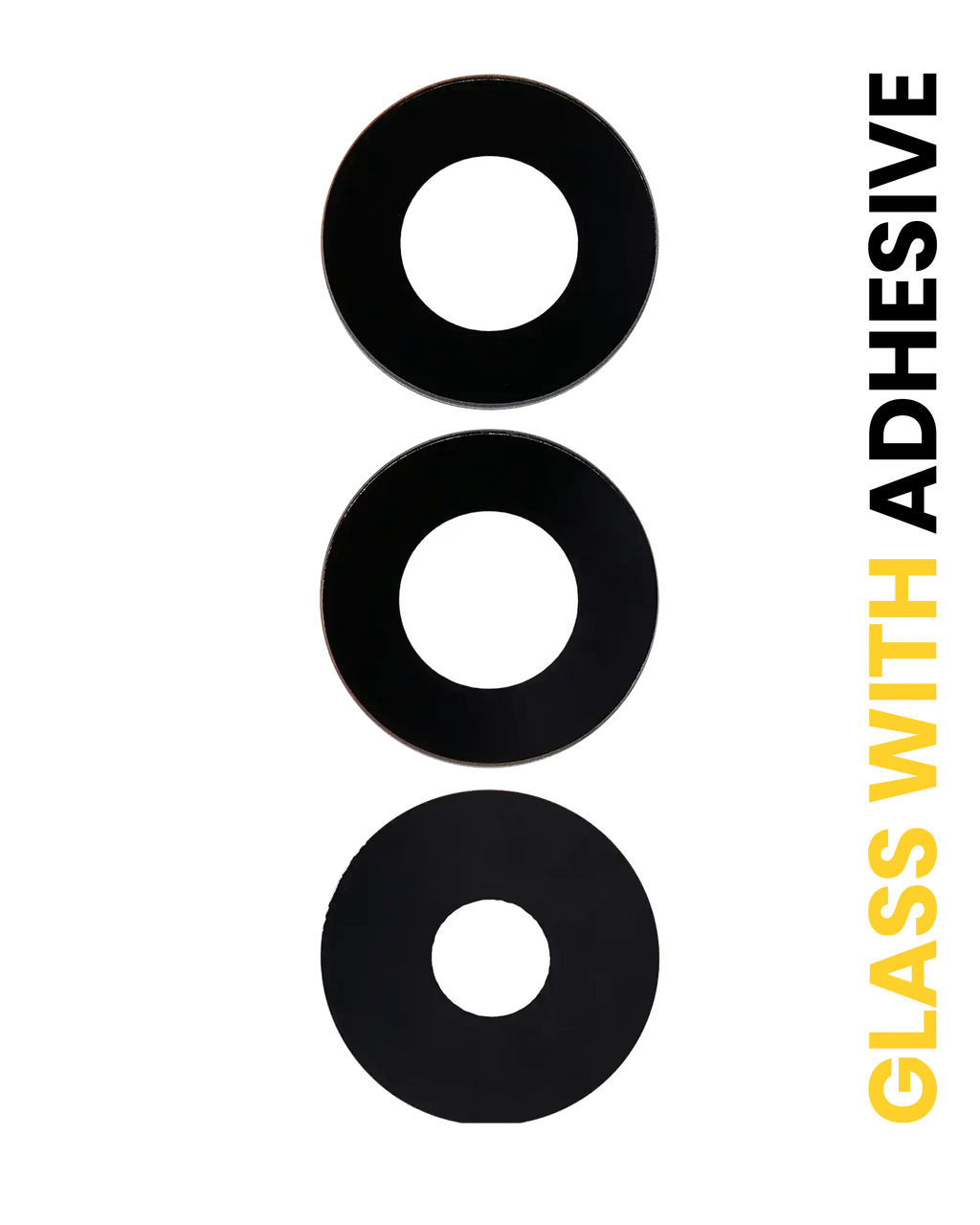 Rear Camera Glass with Adhesive for Samsung Galaxy A15 4G (A155 / 2023) / A15 5G (A156 / 2023) (3-Piece Set)