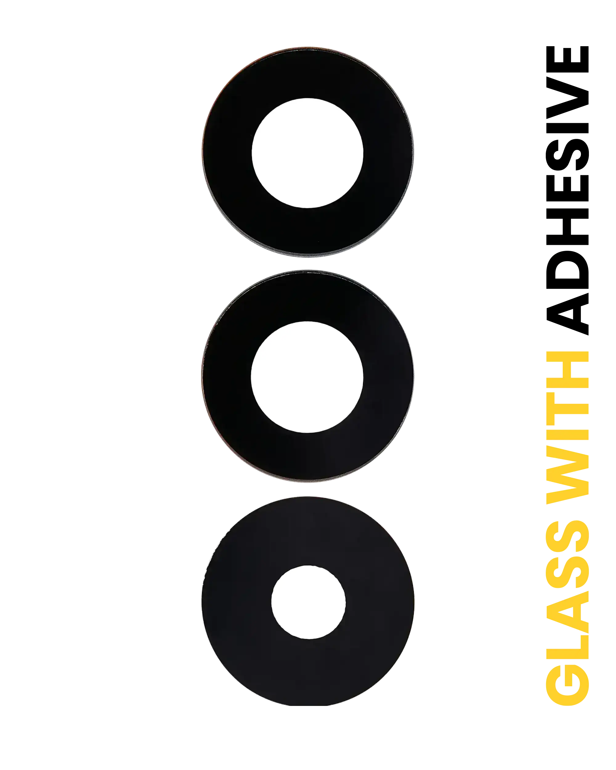 Rear Camera Glass with Adhesive for Samsung Galaxy A15 4G (A155 / 2023) / A15 5G (A156 / 2023) (3-Piece Set)