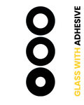 Rear Camera Lens (Glass Only) with Adhesive for Samsung Galaxy A25 5G (A256 / 2023) (3-Pack)