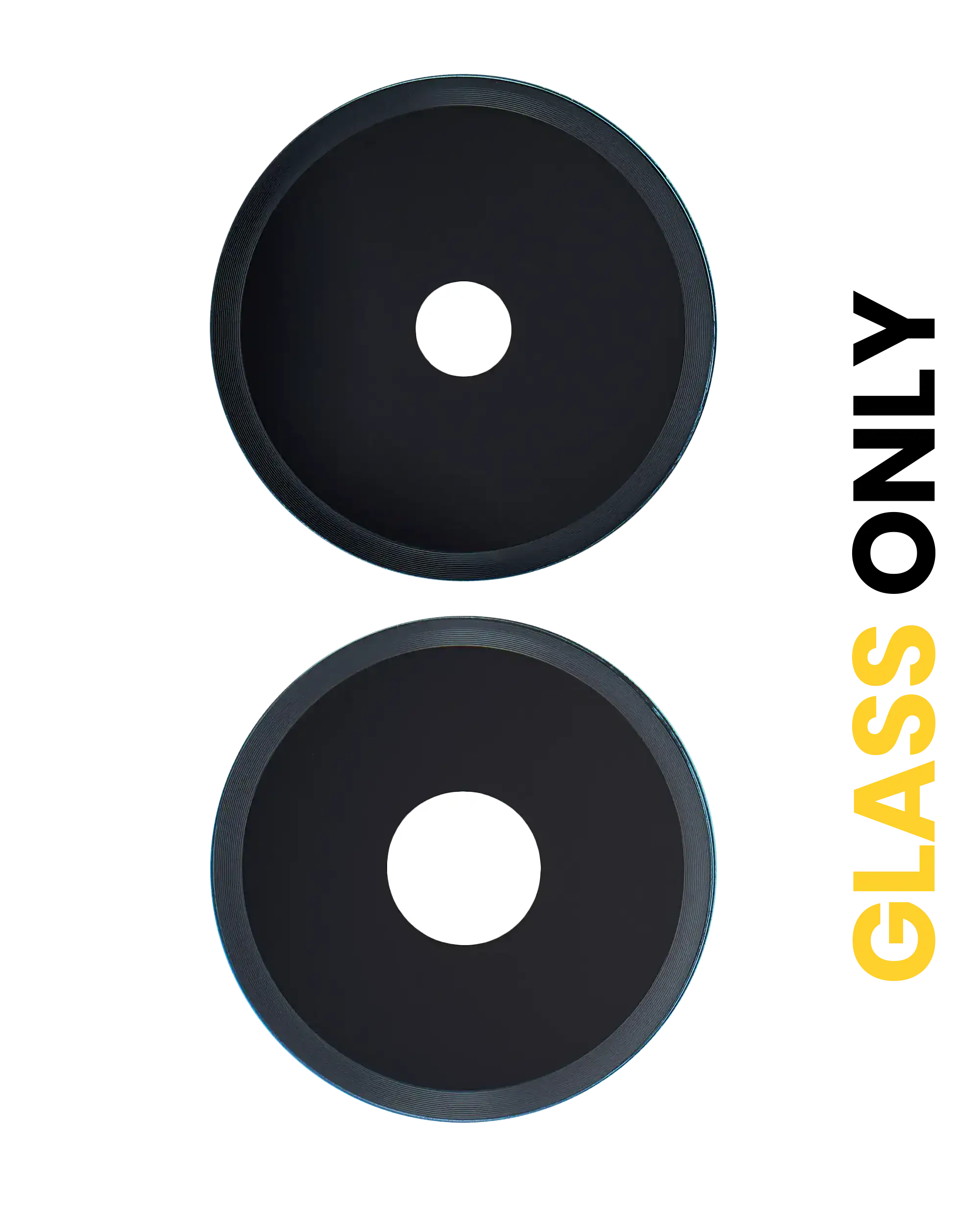 Camera Glass Rear (Glass Only) for Xiaomi Redmi 14C (2-Pack) (Midnight Black)