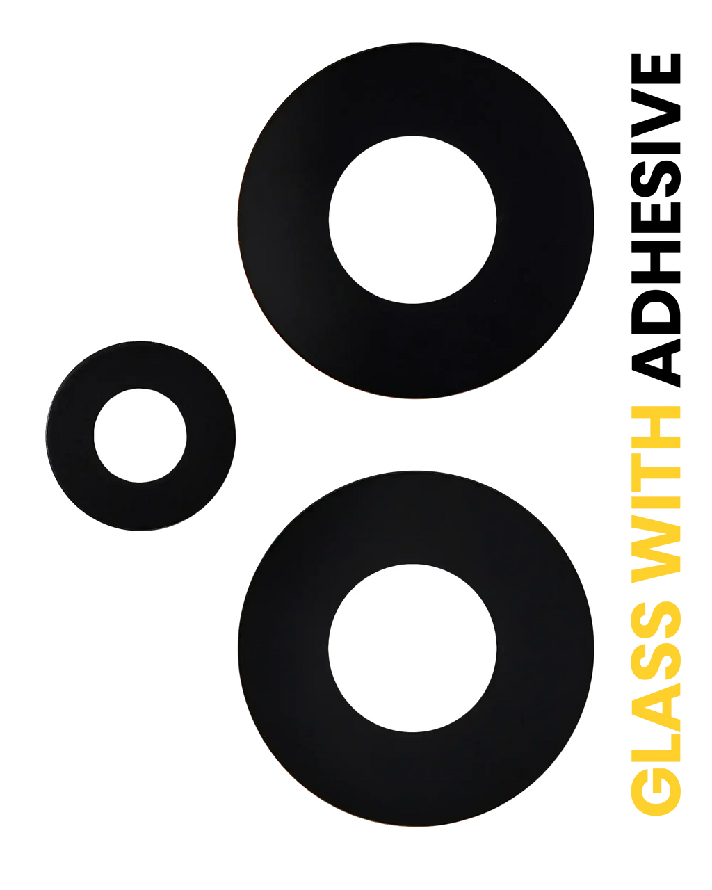 Camera Lens Rear (Glass Only) with Adhesive for Xiaomi Redmi 11 Prime 4G