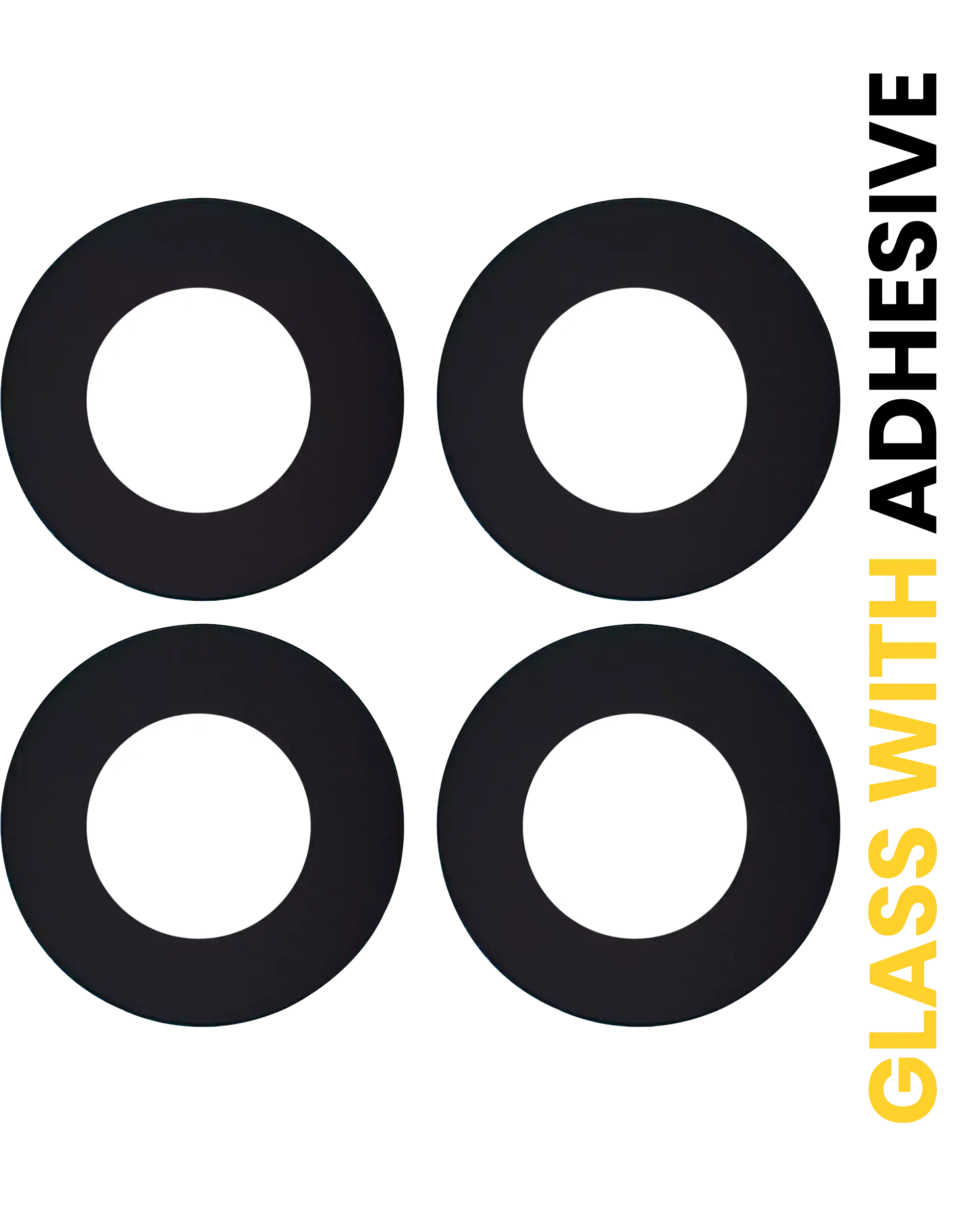 Rear Camera Lens (Glass Only) with Adhesive for Honor 50 Lite (2021)