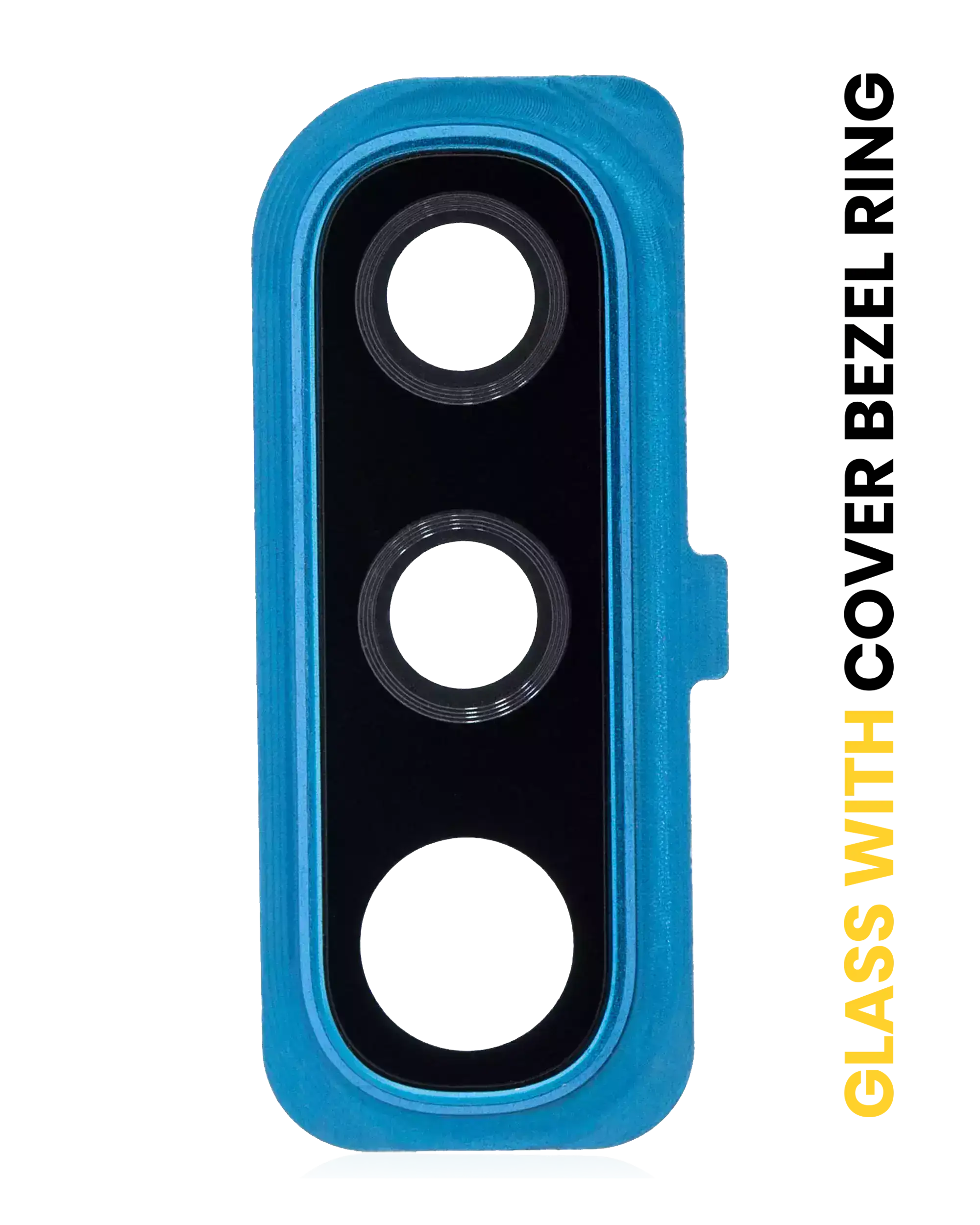 Rear Camera Lens with Bezel Ring and Cover for Samsung Galaxy A50 (A505 / 2019) - Blue