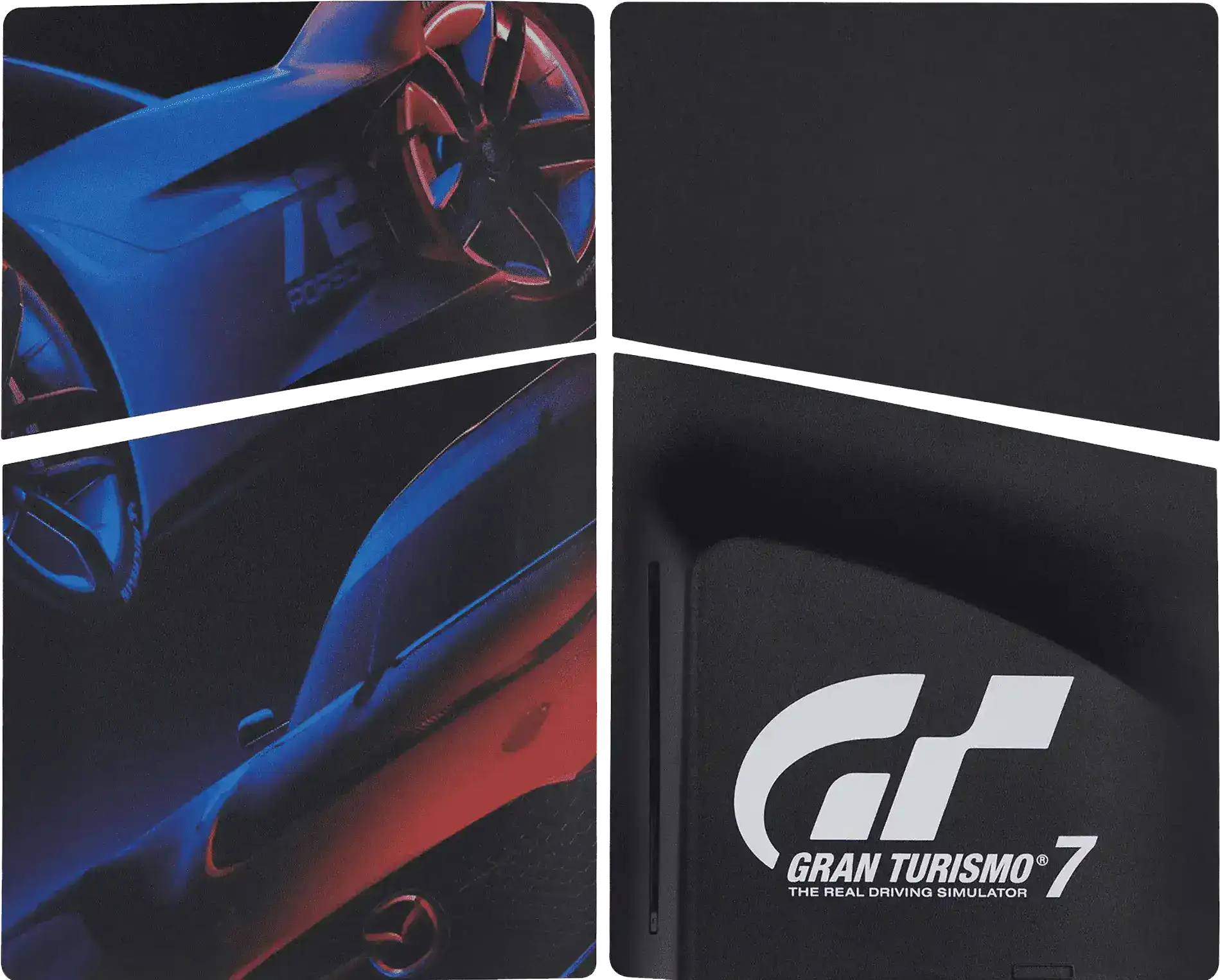 Sony PS5 Slim Disc Abdeckplatte Gran Turismo 7