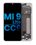 LCD Display with Frame for Xiaomi Mi 9 Lite / CC9 (Aftermarket: Incell) (Pearl White)