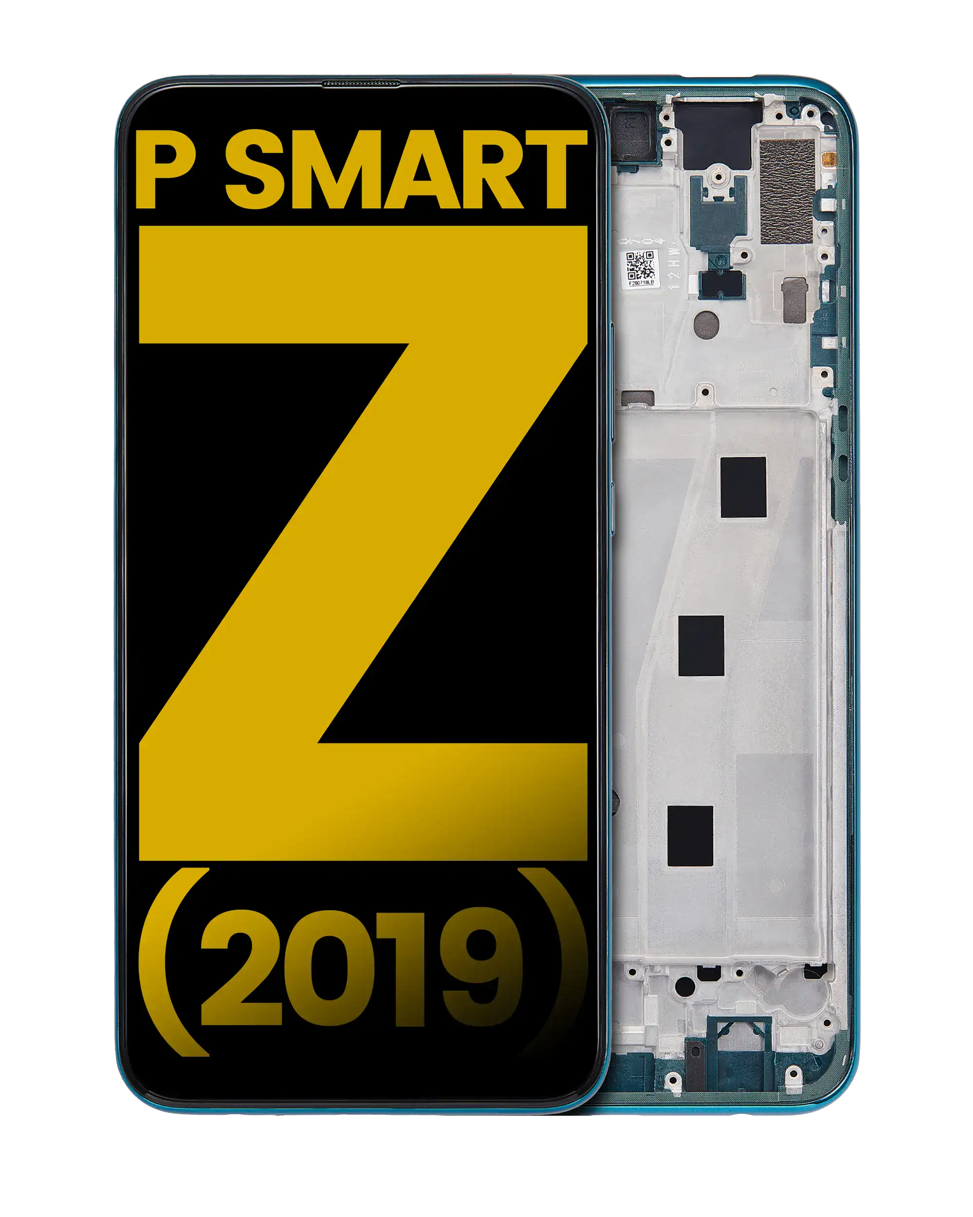 LCD Display with Frame for Huawei P Smart Z (2019) (Refurbished) (Emerald Green)
