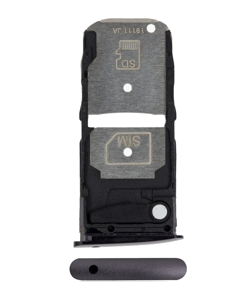 Single SIM-Kartenfach für Motorola Moto Z4 (XT1980 / 2019) (Schwarz)