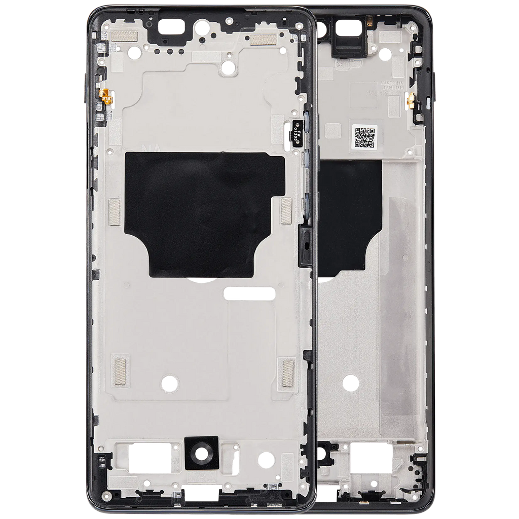 Midframe/Rahmen für Motorola Edge (XT2405 / 2024) (Schwarz)