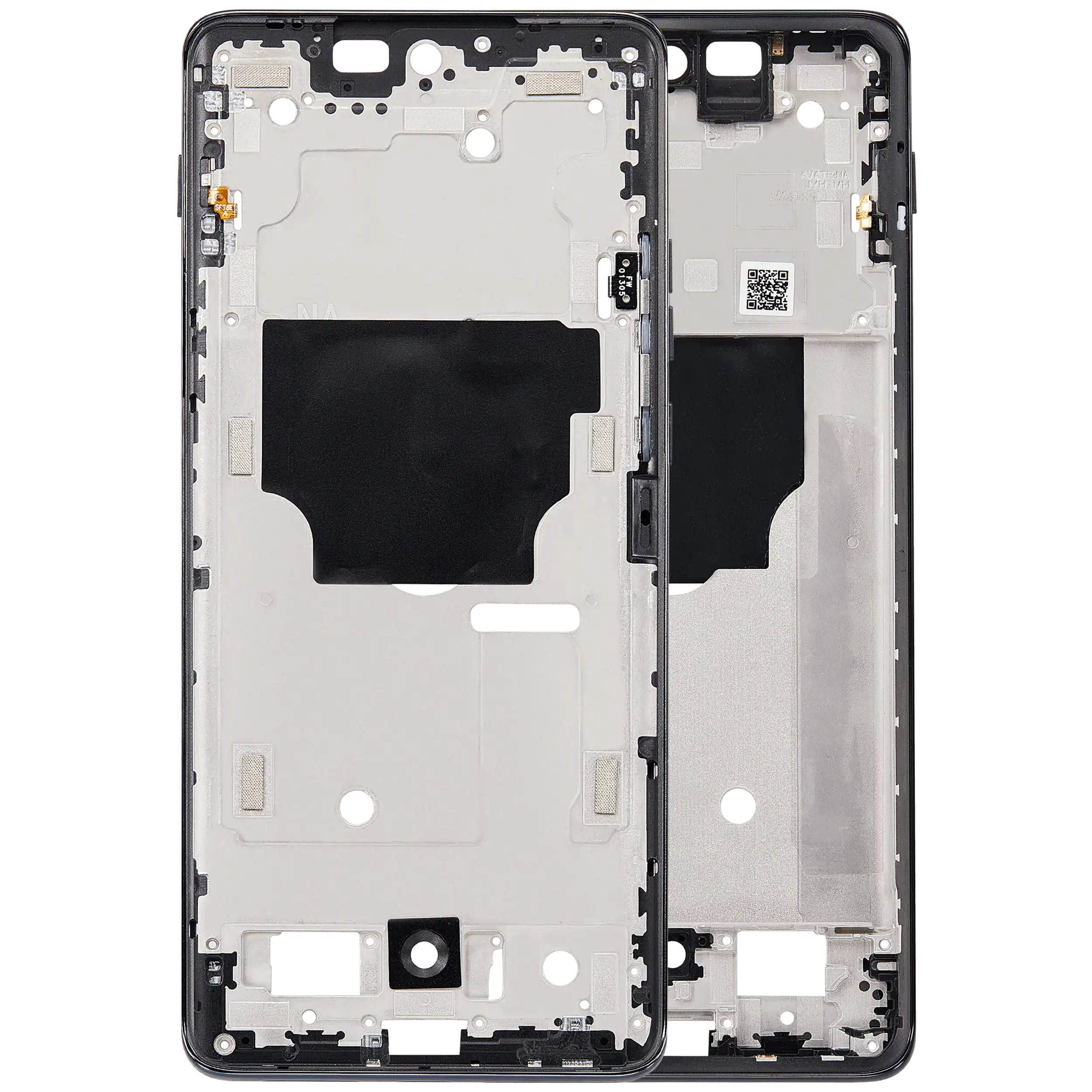 Midframe/Rahmen für Motorola Edge (XT2405 / 2024) (Schwarz)