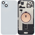Backcover mit MagSafe Magnet für iPhone 15 Plus (Aftermarket) (Blau) (ohne Logo)