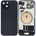 Backcover mit MagSafe-Magnet für iPhone 15 (Aftermarket) (Schwarz) (Ohne Logo)