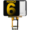 LCD-Display für iPod Nano 6 (Schwarz) (Premium)