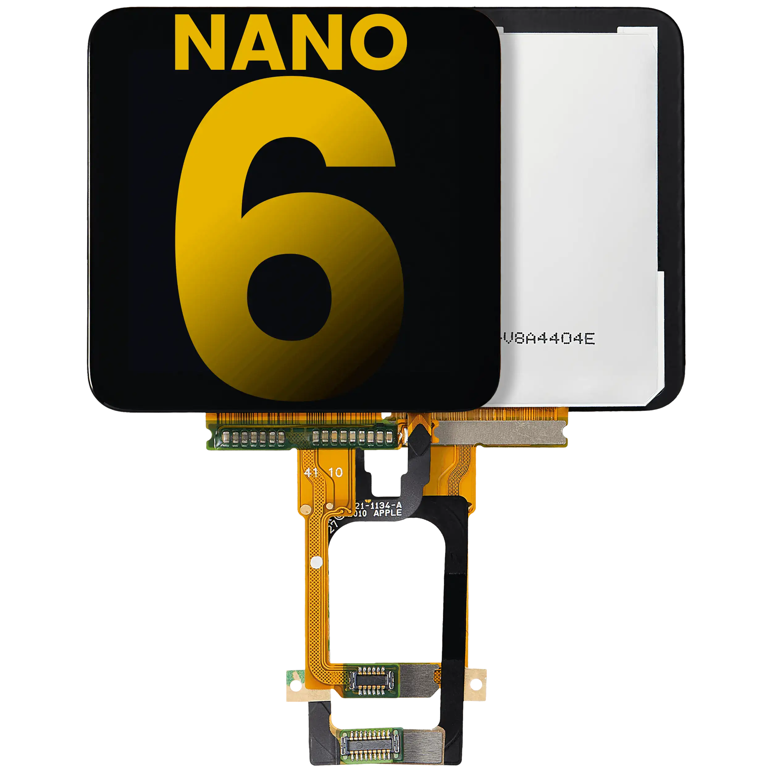 LCD Display for iPod Nano 6 (Black) (Premium)