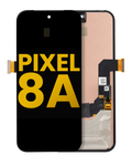 OLED-Display ohne Rahmen für Google Pixel 8A Refurbished mit Fingerabdrucksensor