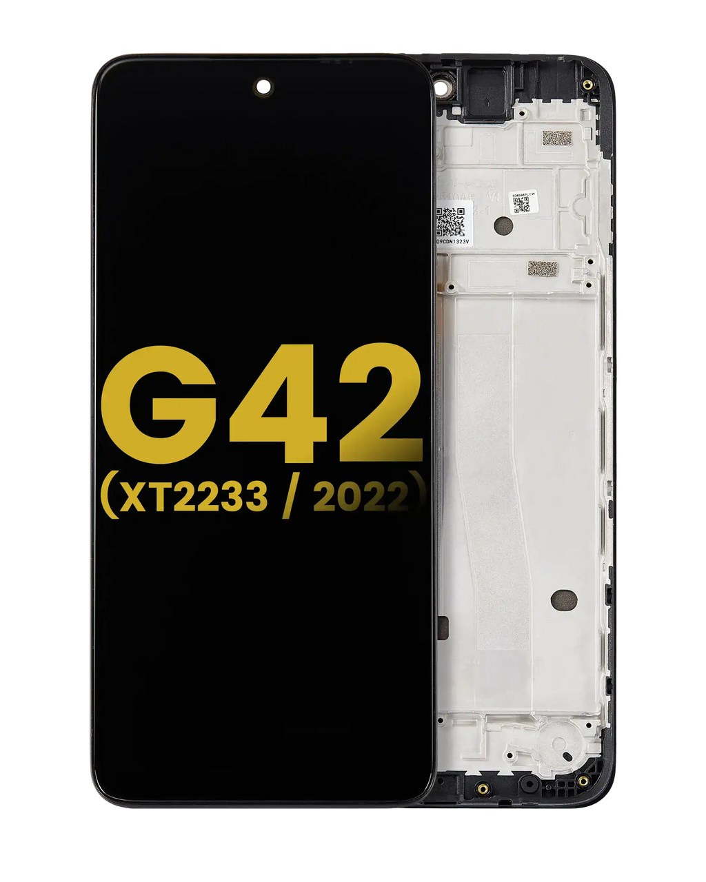 OLED Display with Frame for Motorola Moto G42 (XT2233 / 2022) (Refurbished) (All Colors)