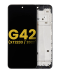 OLED-Display mit Rahmen für Motorola Moto G42 (Refurbished)