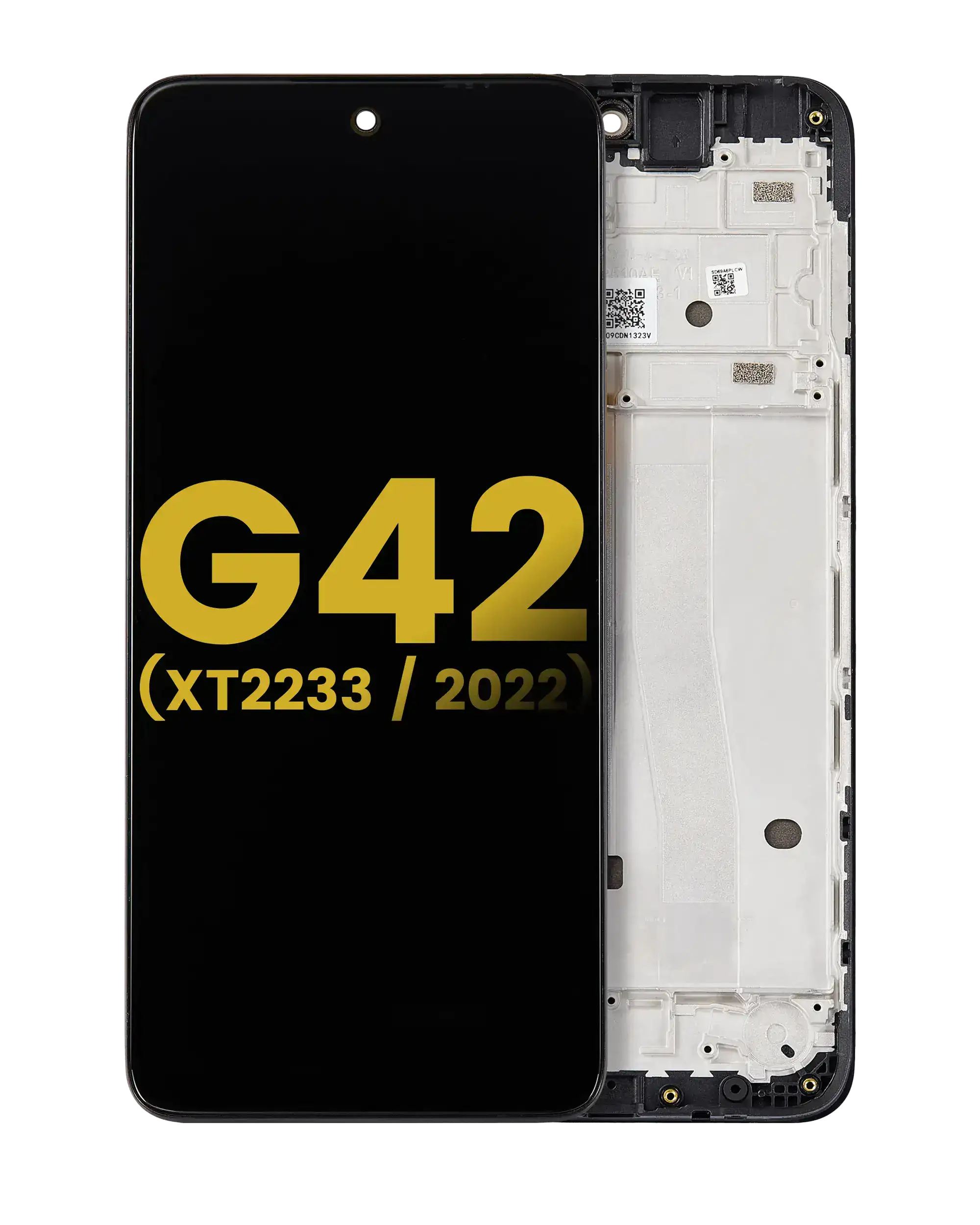 OLED Display with Frame for Motorola Moto G42 (XT2233 / 2022) (Refurbished) (All Colors)