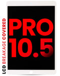 LCD-Display mit Digitizer für iPad Pro 10.5 (Aftermarket Pro XO7-2) Weiß