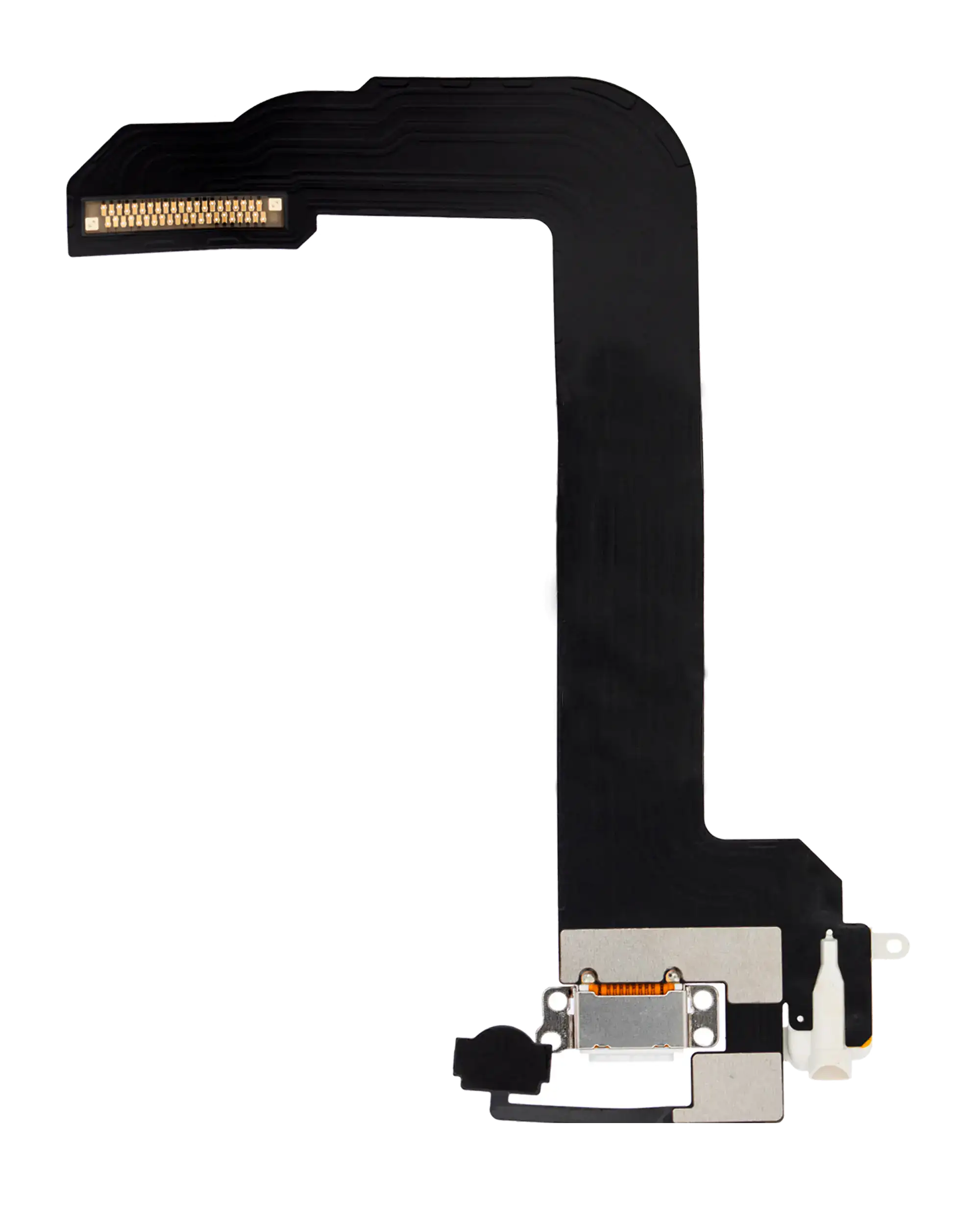Kopfhörerbuchse mit Ladebuchse Flexkabel für iPod Touch 6 / iPod Touch 7 (Weiß)