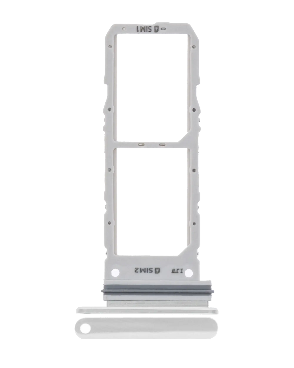 Dual-SIM-Karten-Tray für Samsung Galaxy Note 10 (Aura White)